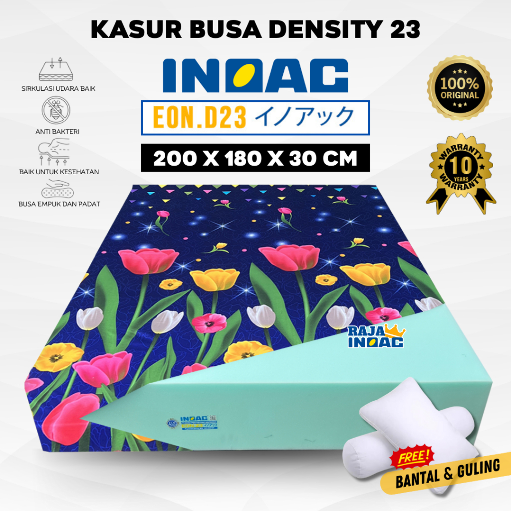 Jual [200x180x30] Kasur Busa INOAC EON Density 23 Garansi 10 Tahun ...