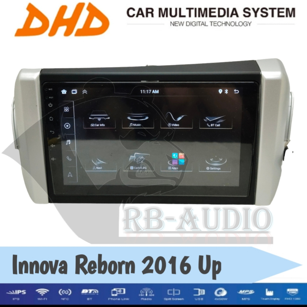 Jual Head Unit Android DHD 9 inch OEM Innova Reborn 2016 up Plug And ...