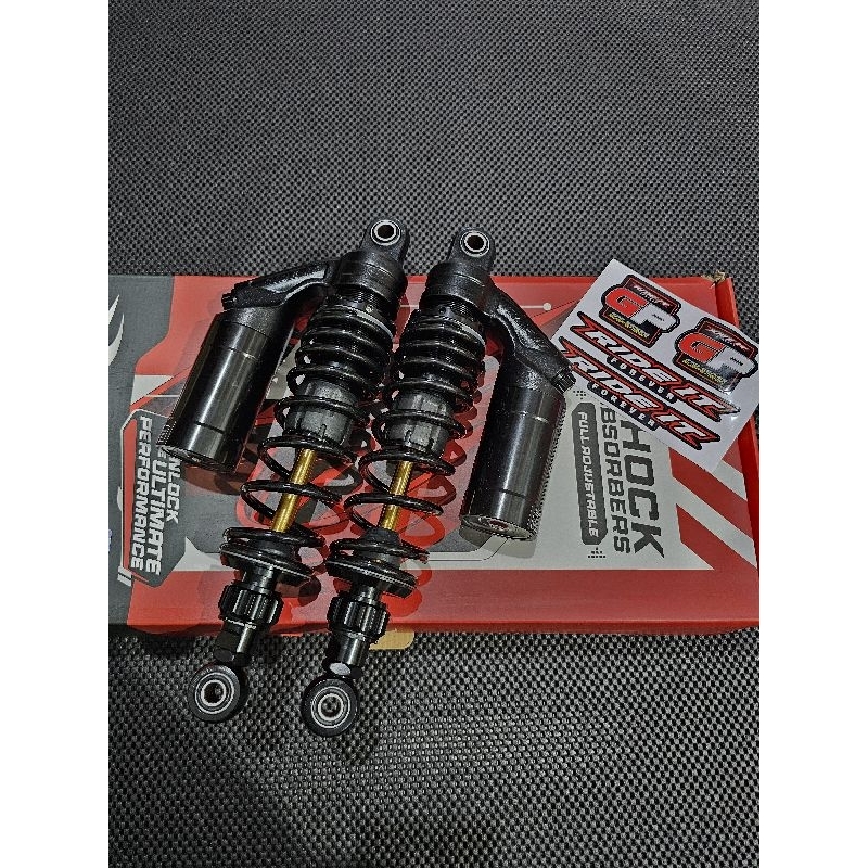 Jual SHOCK RIDE IT GP 288 320 MM HITAM AS GOLD | Shopee Indonesia