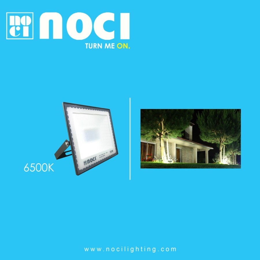 Jual Lampu Sorot LED Floodlight Aventis NOCI 100 Watt 6500K Murah ...