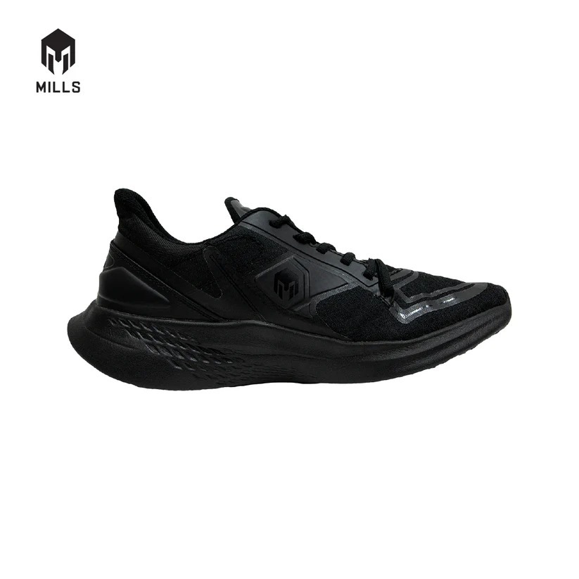 Jual Mills Treximo Omega Sepatu Running - Black & Blue/Neon | Shopee ...