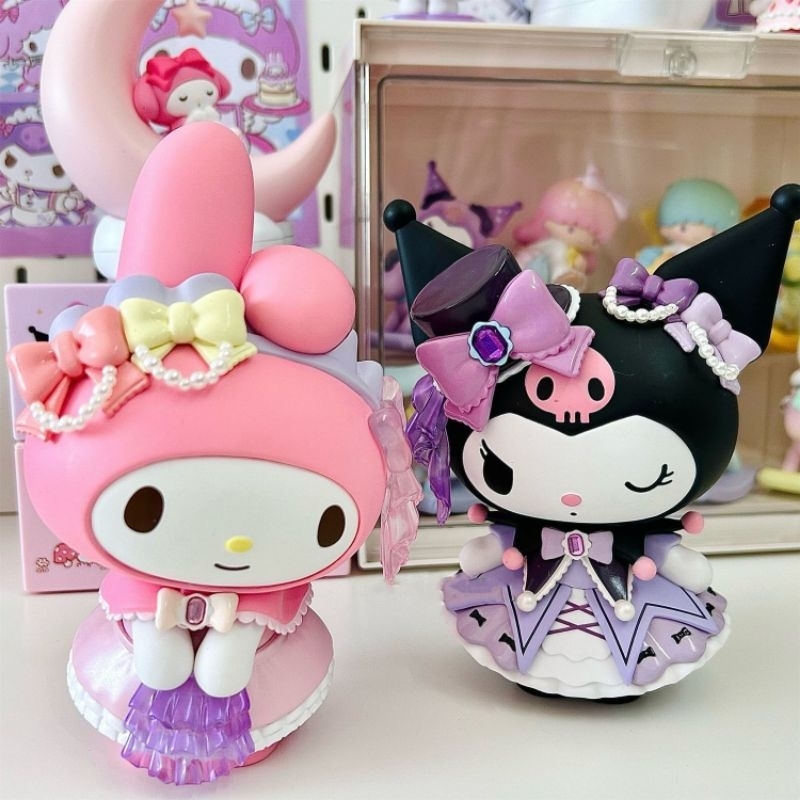 Jual Kuromi Rose Party figure My Melody Rose Party sanrio pvc 16cm big ...