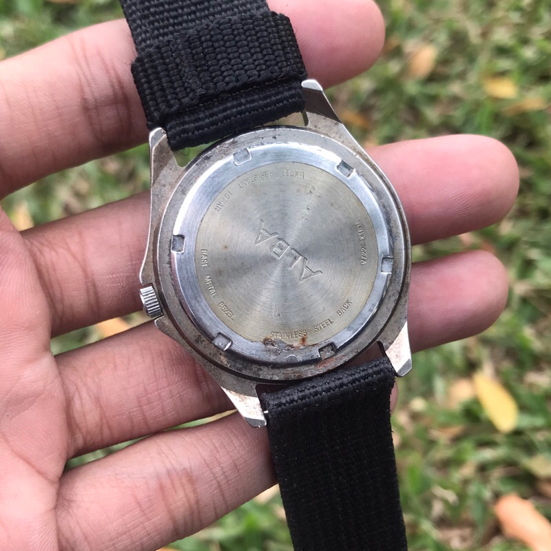 Jual jam tangan Military army Alba JDM jaapan Market jadul kuno antik ...