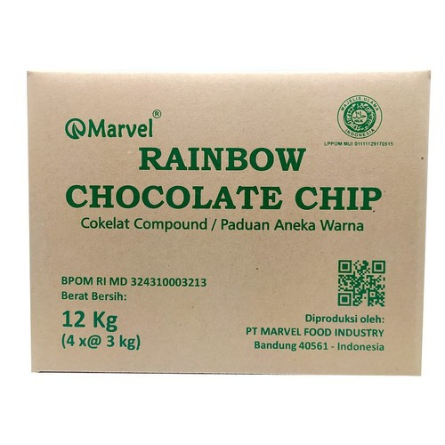 Jual Marvel Chocolate Choco Chips Kemasan Repack 100 Gram | Shopee ...