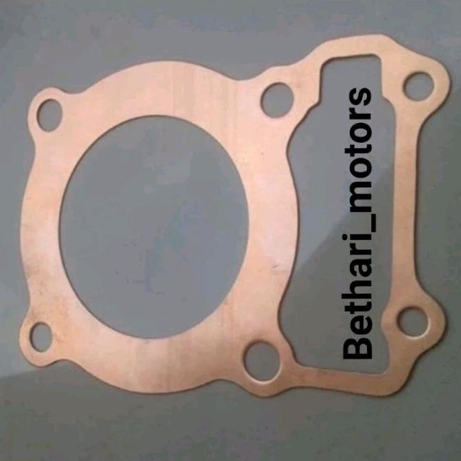 Jual Paking tembaga sonik 125 CS1 rapi dan presisi gasket perpak head