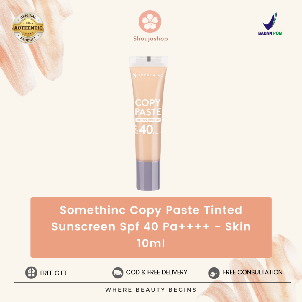 Jual Somethinc Copy Paste Tinted Sunscreen Spf 40 Pa++++ - Skin 10ml ...