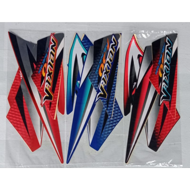 Jual STIKER STICKER STRIPING YAMAHA VIXION OLD 2007 LIST LES BODY MOTOR