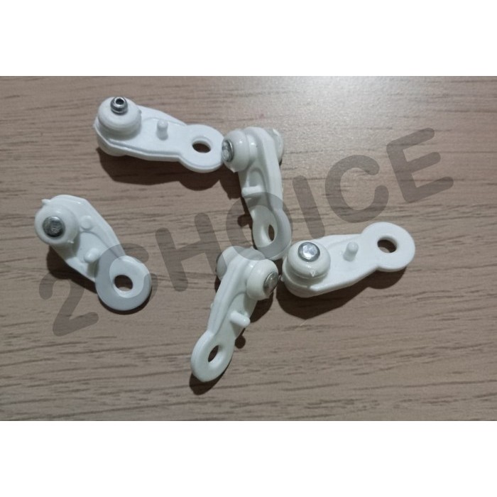 Jual roda rel hordeng | roda rell alumunium vitrase gorden | roda T ...