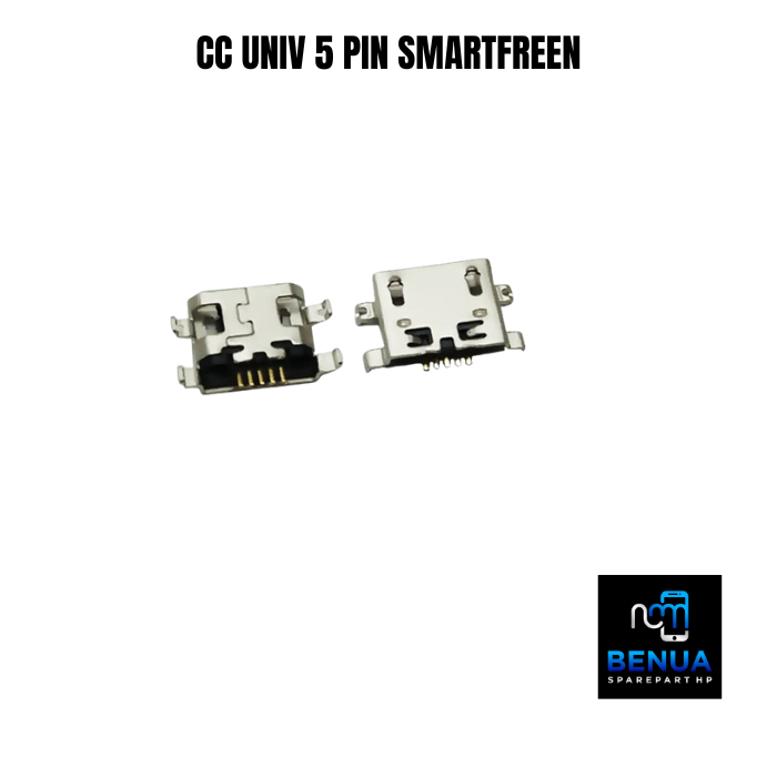 Jual CC UNIV 5 PIN SMARTFREEN PLUG IN KONEKTOR CAS CHARGER UNIVERSAL ...