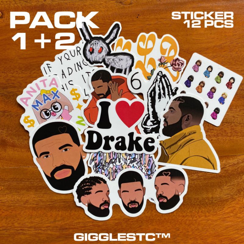 Jual Sticker Pack DRAKE | Shopee Indonesia