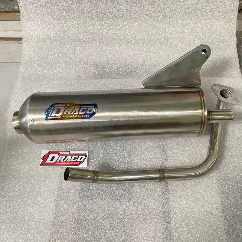 Jual Knalpot standar racing Draco stainlles Original Beat Vario nmax ...