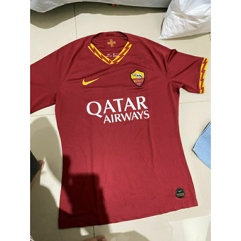 Jual Jersey Nike Qatar Airways Roma Original | Shopee Indonesia