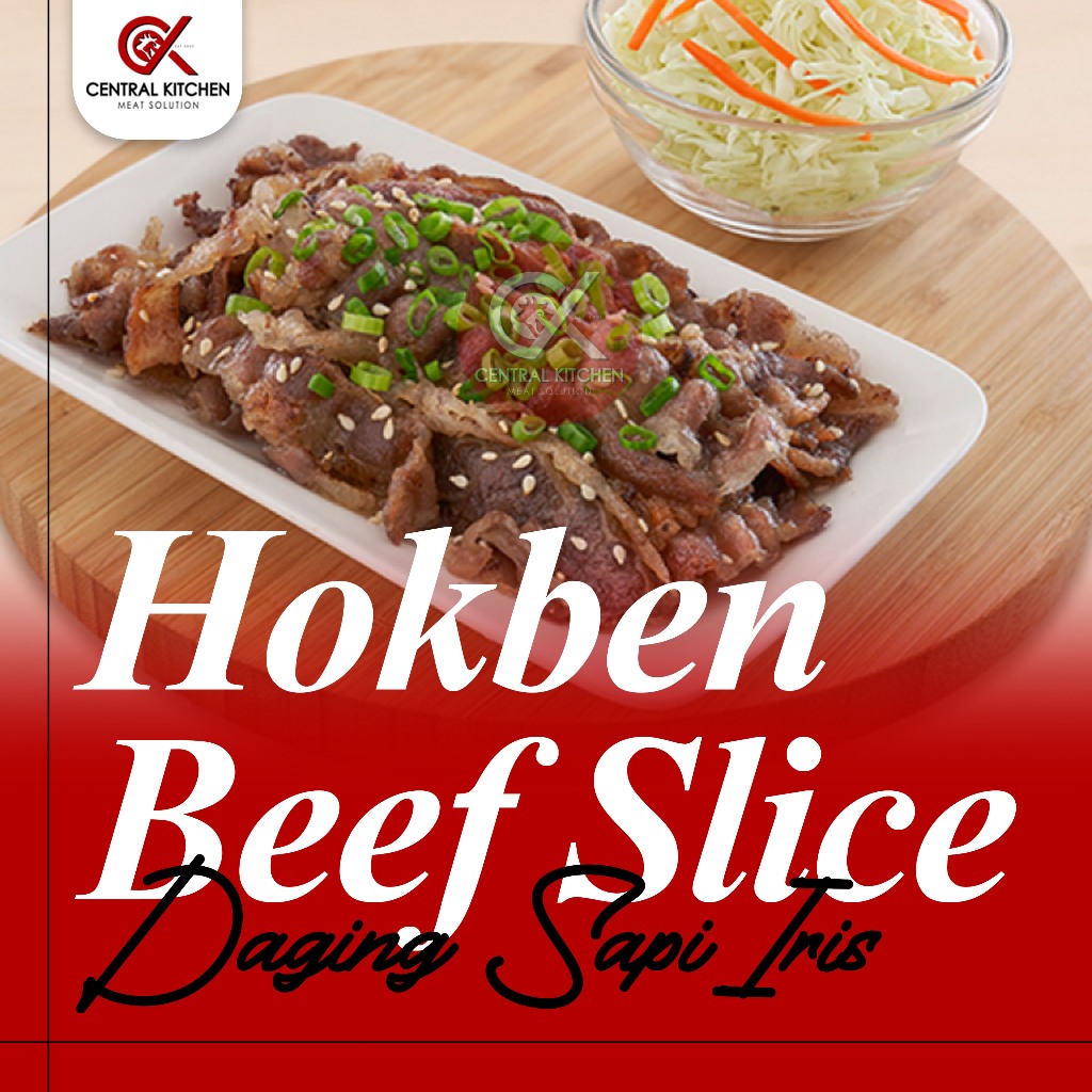 Jual Daging Sapi Slice Teriyaki Yakiniku / Beef Slice Hokben Ricebowl