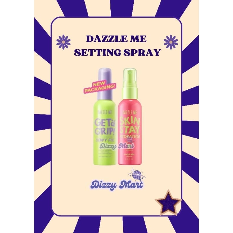 Jual DAZZLE ME - Makeup Setting Spray 60ml READY STOCK | Shopee Indonesia