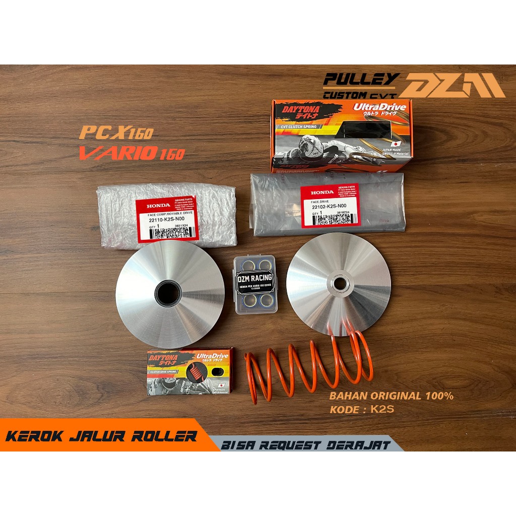 Jual PAKET Pulley puly puli rumah roller set custom rumah roller racing ...
