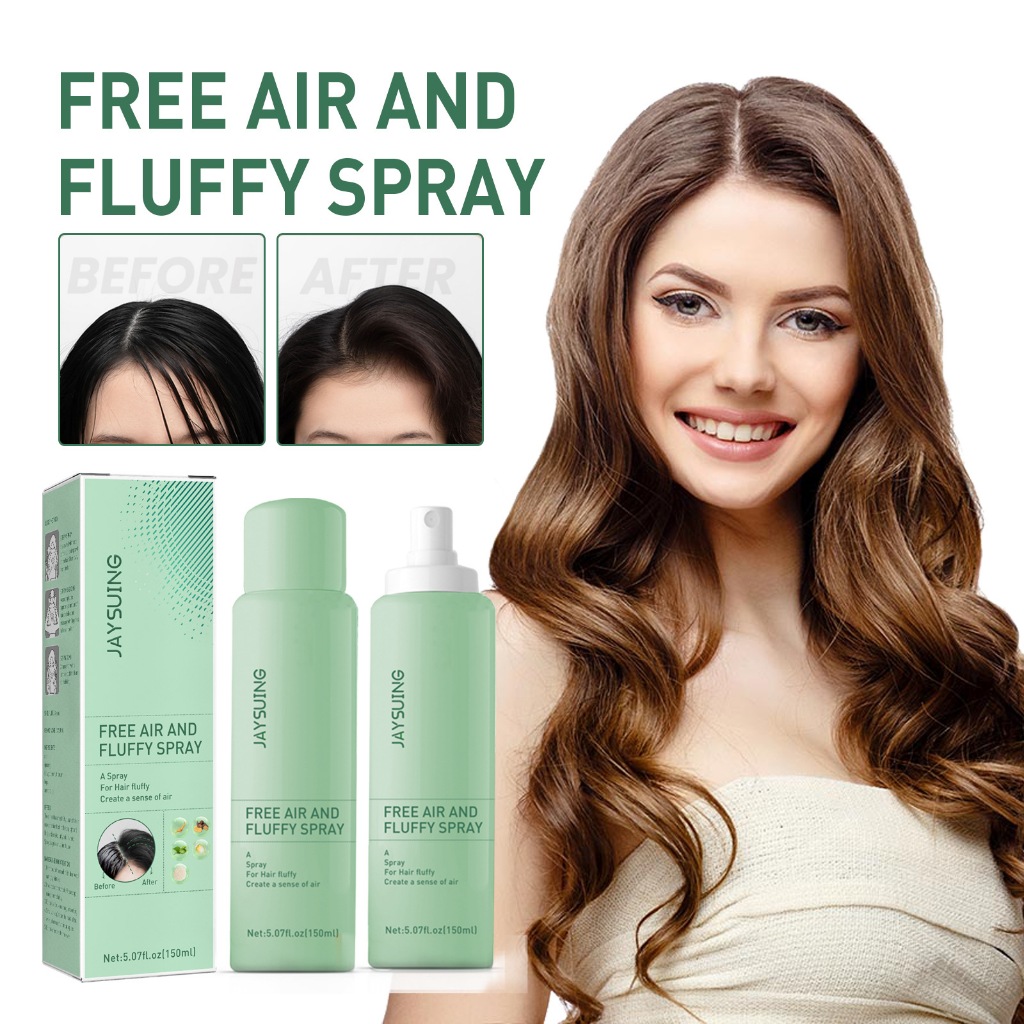 Jual Jaysuing Free Air Fluffy Spray Dry Shampoo Semprotan Rambut Kering ...