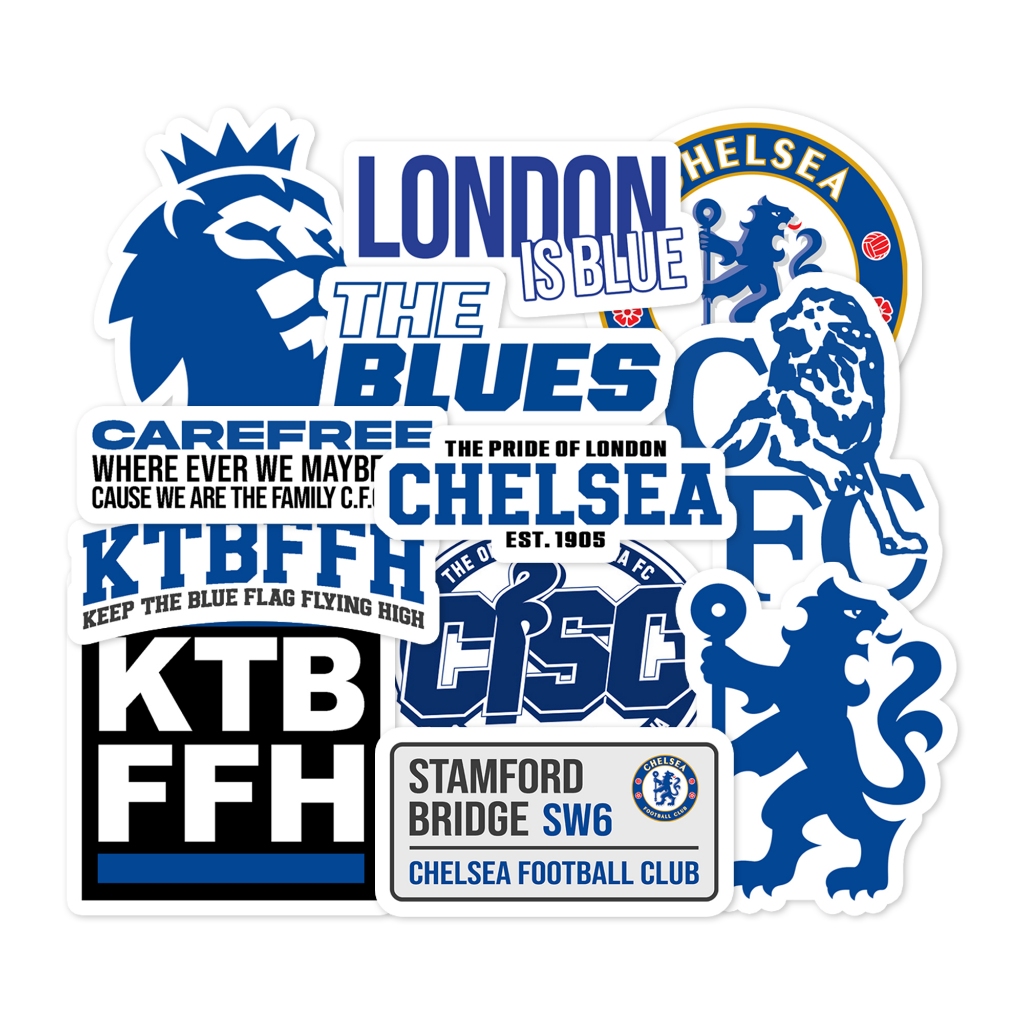 Jual CHELSEA Sticker Pack vol. 1 (London is Blue) | Shopee Indonesia