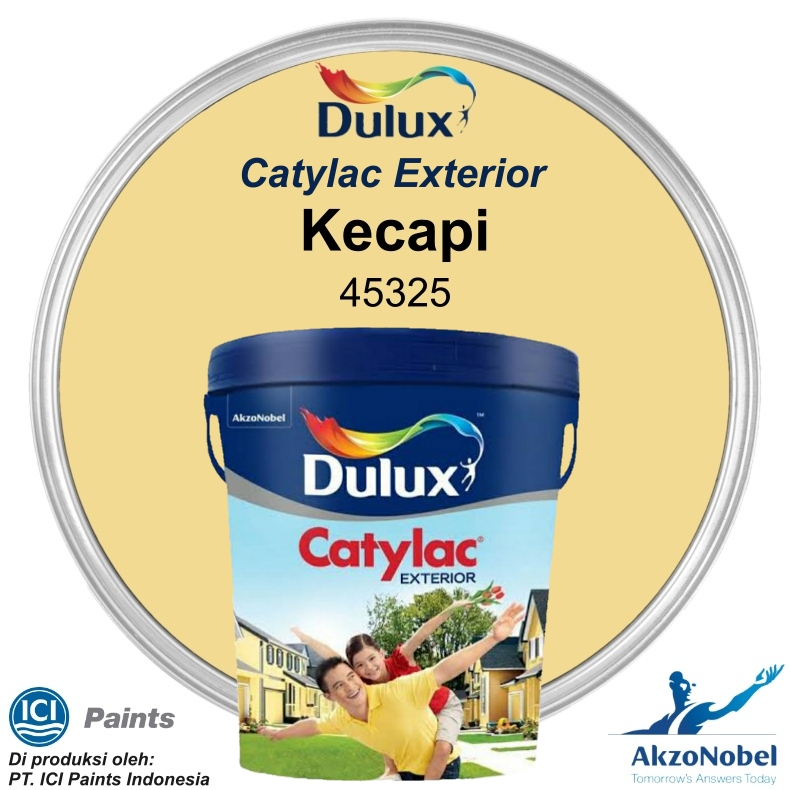 Jual CAT DULUX CATYLAC EXTERIOR 5 KG - KECAPI 45325 | Shopee Indonesia