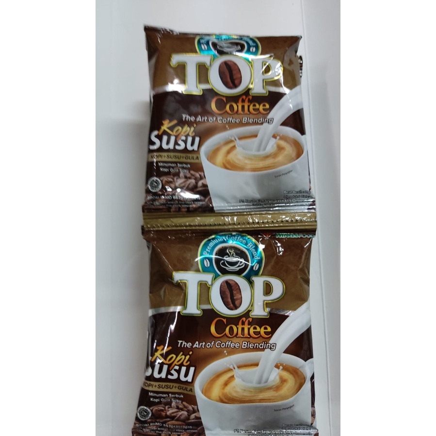 Jual Top Kopi Susu Renteng Isi Sachet Shopee Indonesia