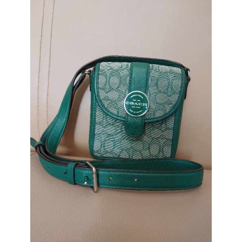 preloved Coach phone bag crossbody