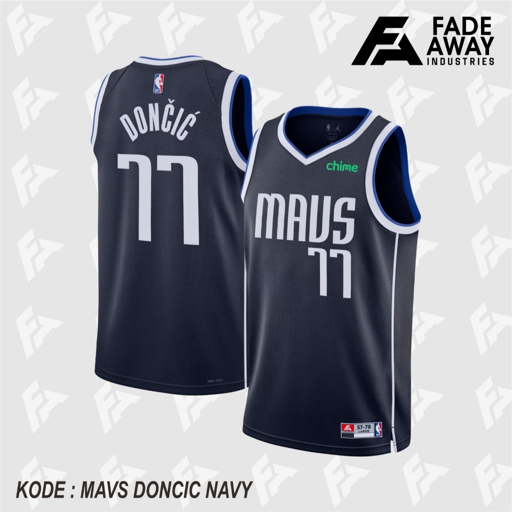 Jual Jersey Basket NBA DALLAS MAVERICKS LUKA DONCIC #77 Shopee