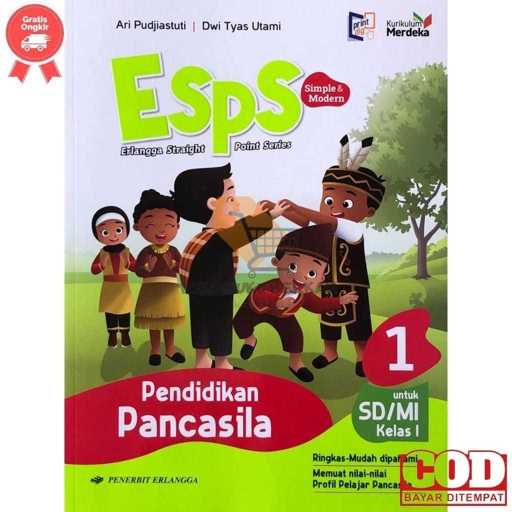 Jual ESPS : PENDIDIKAN PANCASILA KELAS 1 DAN 4 SD/MI KURIKULUM MERDEKA ...
