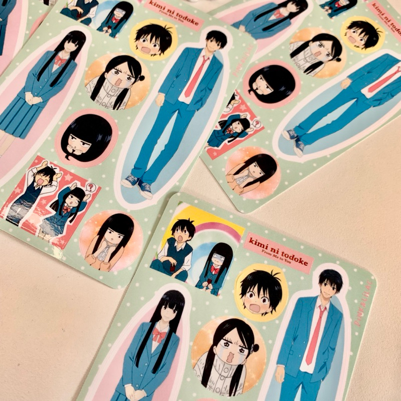 Jual Sticker Sheet Kimi Ni Todoke | Sawako | Shopee Indonesia