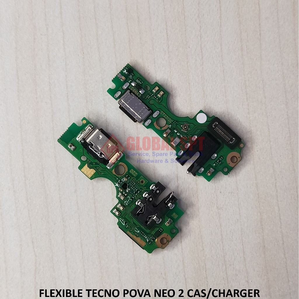 Jual FLEXIBLE TECNO POVA NEO 2 CONNECTOR CHARGER / KONEKTOR CAS ...