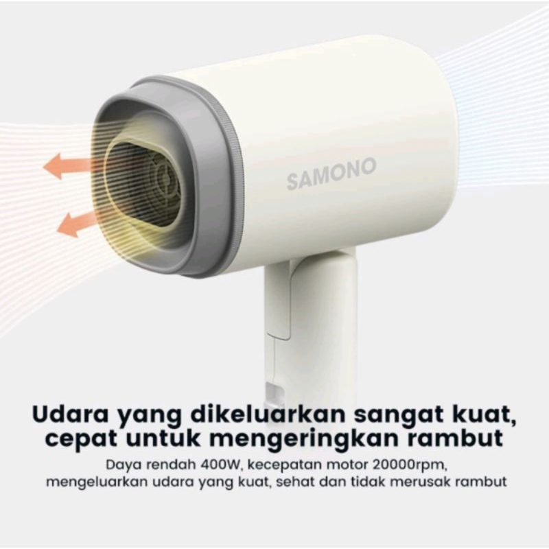 Jual SAMONO HAIR DRYER SAMONO SW HD30 400WATT HEMAT DAYA GARANSI RESMI ...