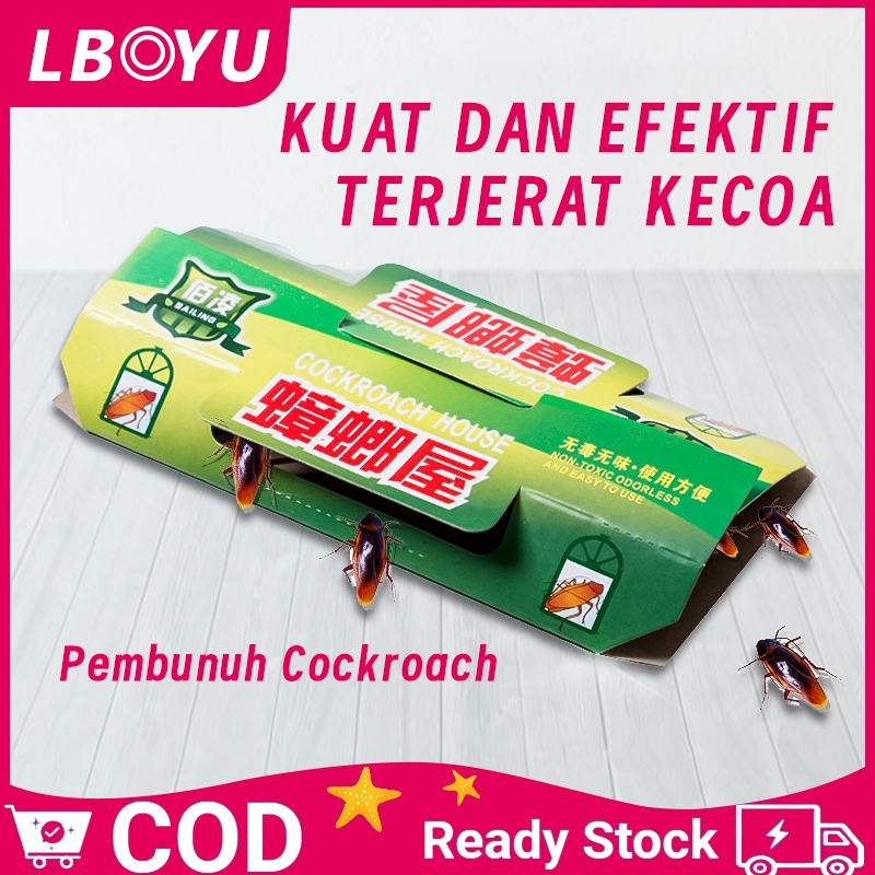 Jual Perangkap Kecoa Lem Kecoak Rumah Kecoa Perangkap Kecoa Lem Kecoak ...