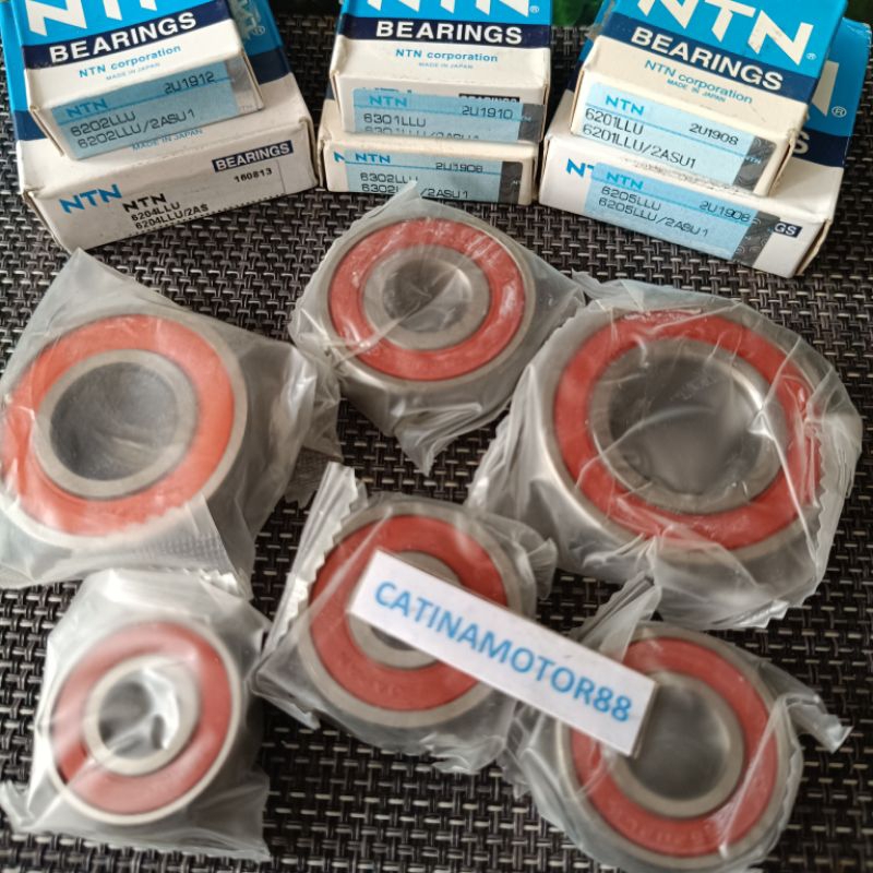 Jual BEARING SET RASIO GEAR BOX VARIO 125 VARIO 150 PCX 125 NT(1 SET 6 ...