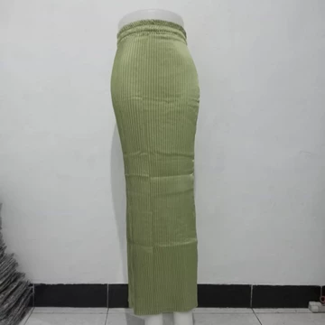 Rok Plisket Satin Premium Rok Plisket Polos Rok Span