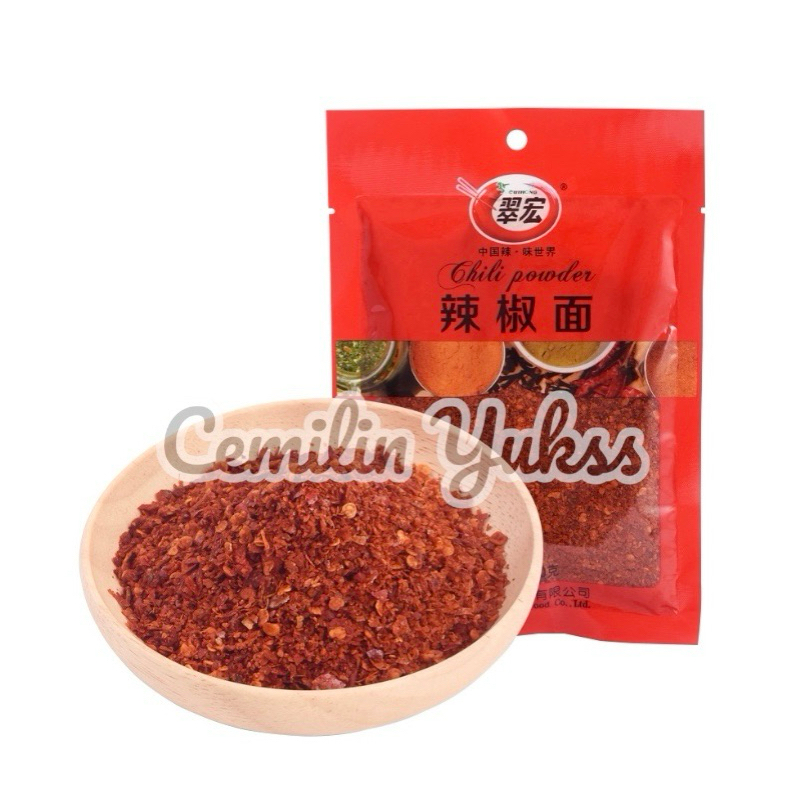 Jual Cuihong Chili Powder 100g Bumbu Cabe Kering Sichuan Chili Dipping ...