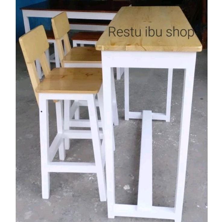 Jual Set meja bar meja caffe restoran | Shopee Indonesia