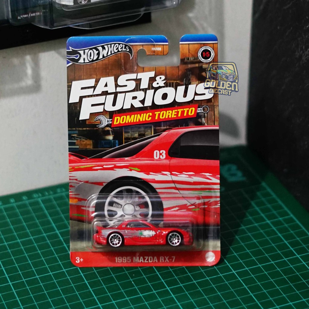 Jual HOT WHEELS FAST FURIOUS DOMINIC TORETTO 1995 MAZDA RX-7 | Shopee ...
