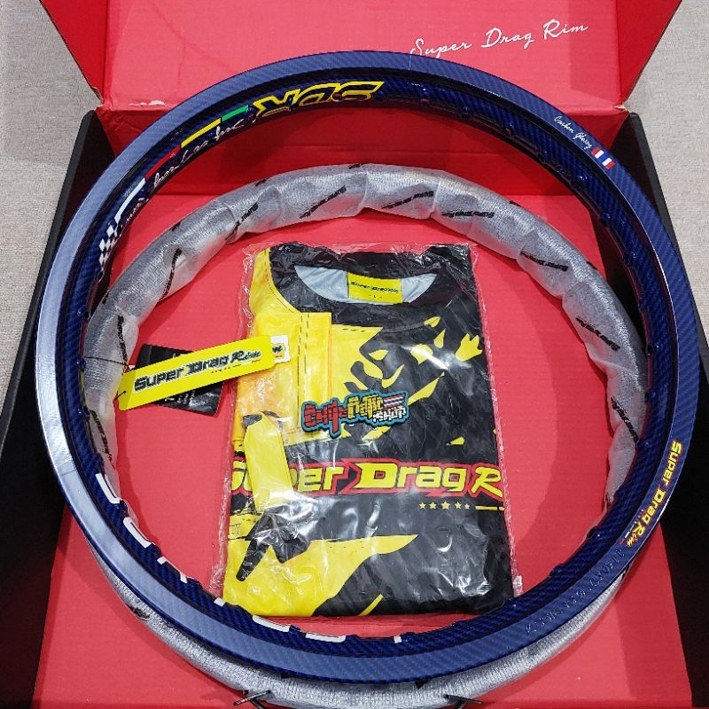 Jual Velg super drag rim SDR carbon ukuran 120 140 Ring 17 original ...