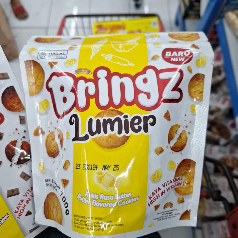 Jual Bringz Lumier kukis 100gram pouch | Shopee Indonesia