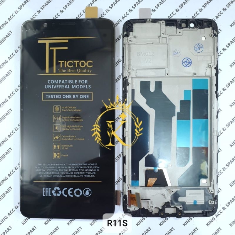Jual LCD TOUCHSCREEN FRAME OPP R11S ORIGINAL | Shopee Indonesia