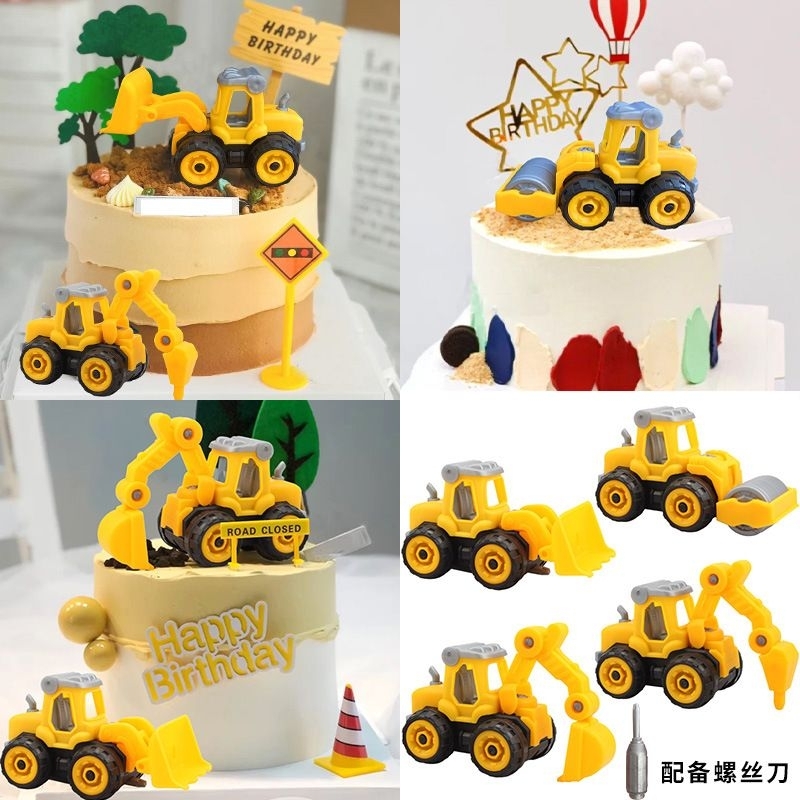 Jual Topper Kue Alat Berat / Excavator / Bulldozer / Roller Tractor ...