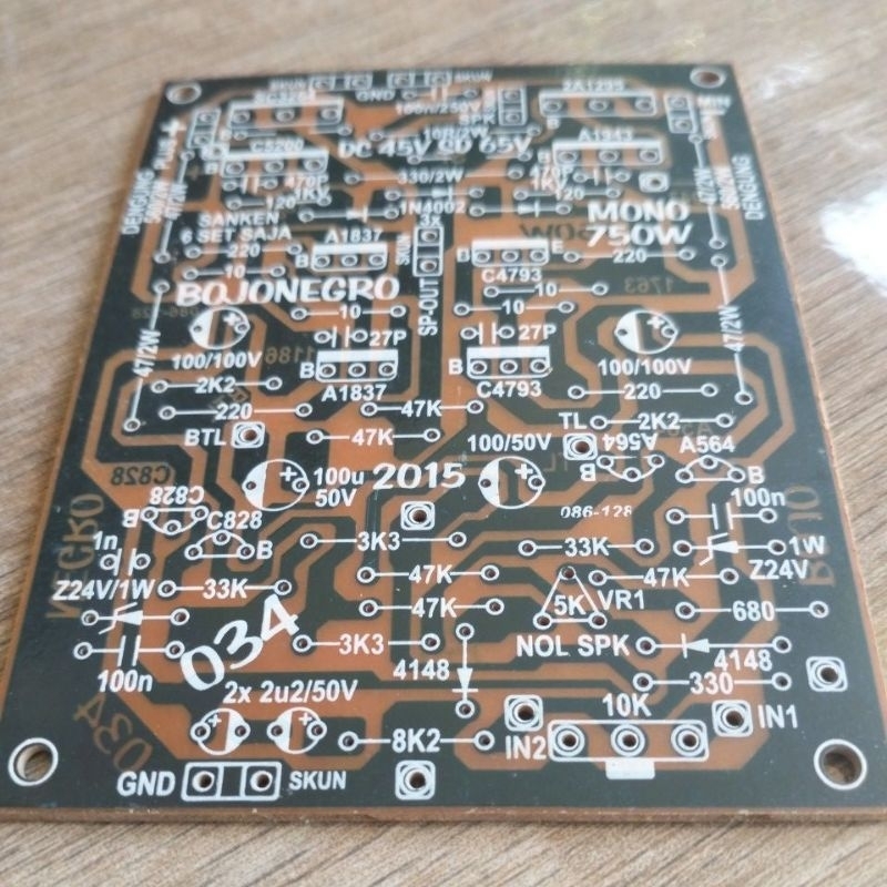 Jual PCB Power 3 tingkat 750w mono 034 | Shopee Indonesia