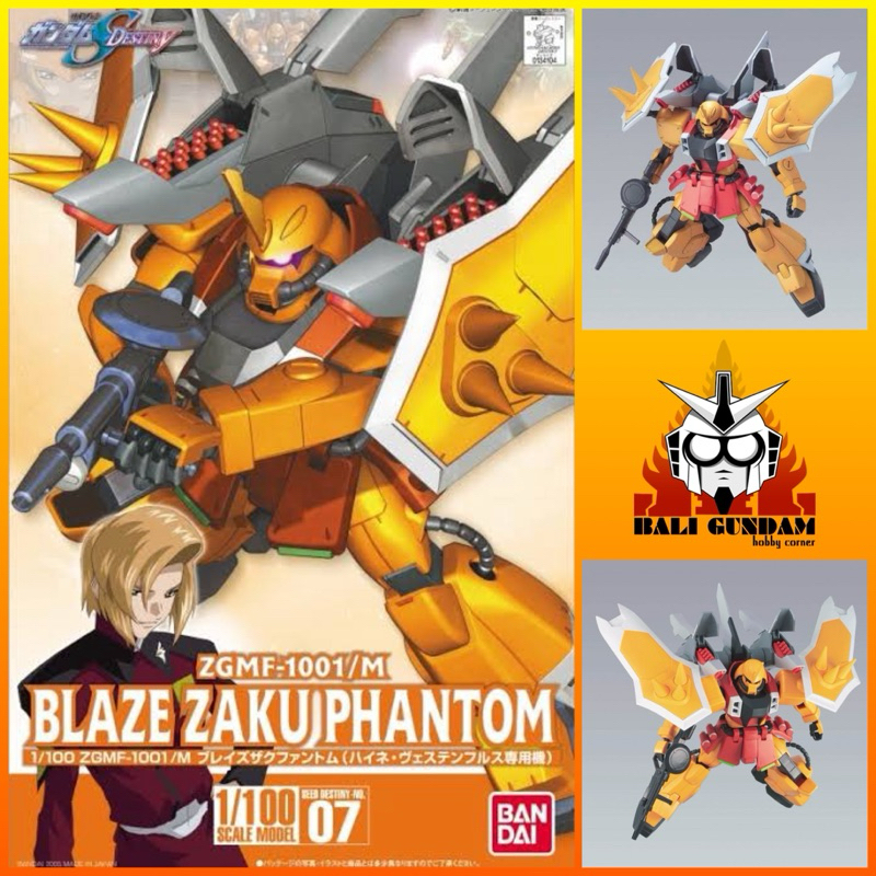 Produktbild von Maquette Gundam - 07 Heine's Blaze Zaku Phantom Gunpla NG 1/100