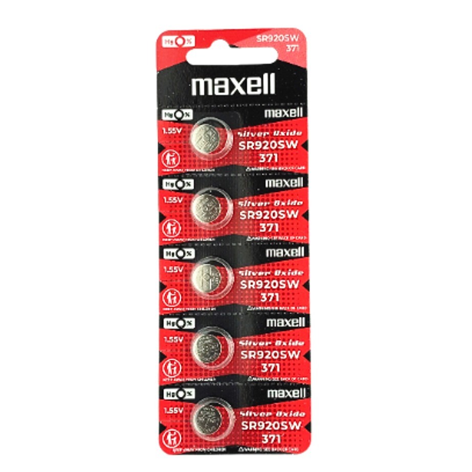 Jual Maxell SR920 Maxell Original SR920SW 370 AG6 Isi 5pcs Made In ...