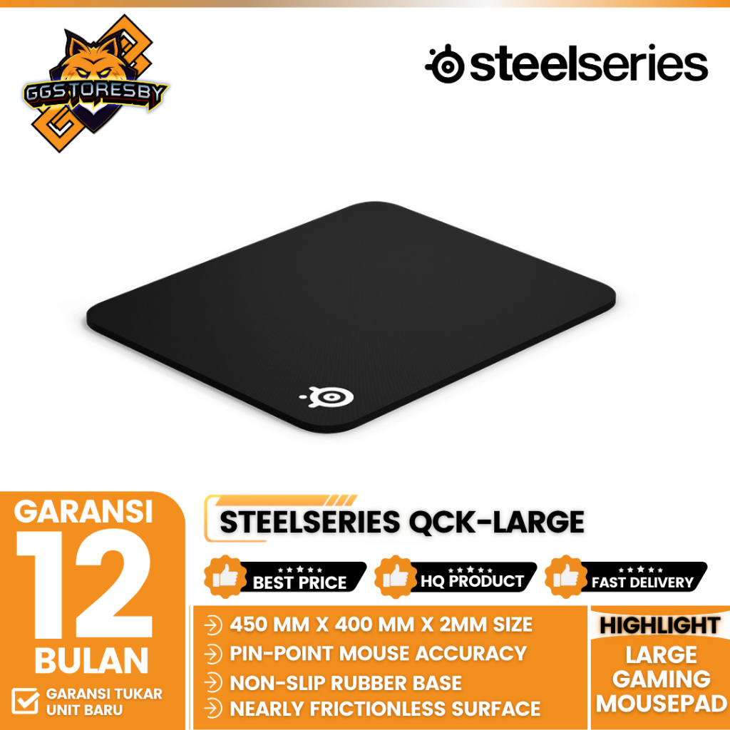 Jual STEELSERIES QCK - Large Gaming Mousepad | Shopee Indonesia