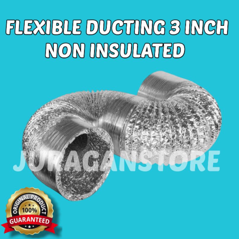 Jual Pipa Exhaust 3 inch cooker hood pembungan asap / flexible ducting ...
