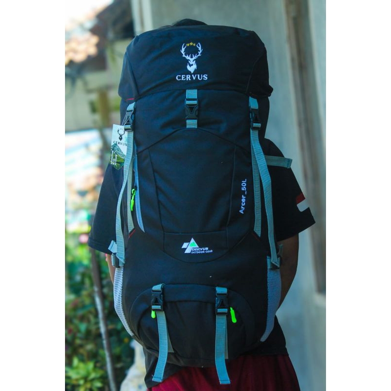 Jual tas cerir arcer_50L tas ranser gunung udah ada Prem besi gratis ...