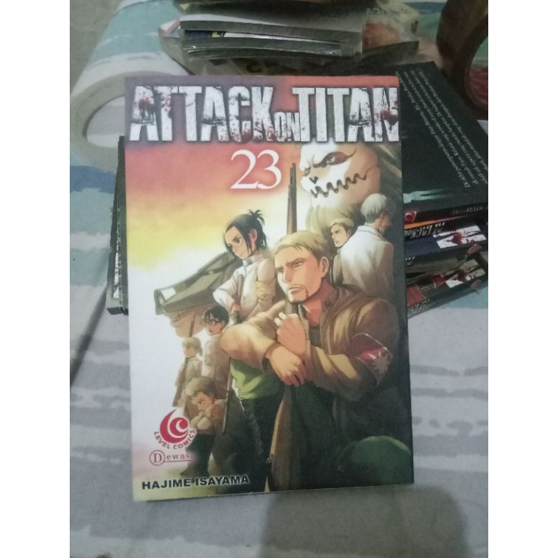 Jual Komik Attack On Titan 23 by Hajime Isayama | Shopee Indonesia