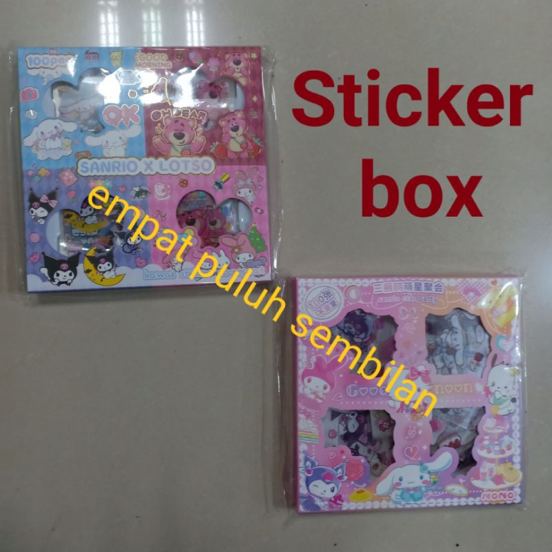 Jual sticker anak 100pcs / sticker viral kekinian / scrapbook sticker ...