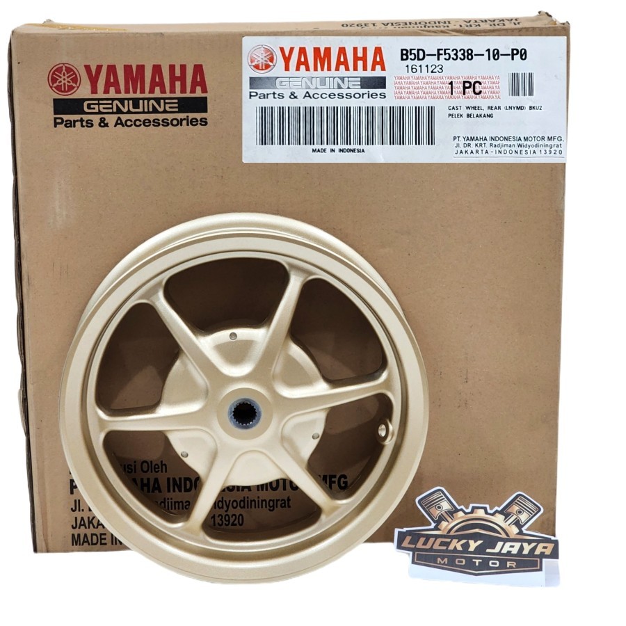Jual Cast Wheel Rear Pelek Velg Vleg Racing Belakang Yamaha Freego ...