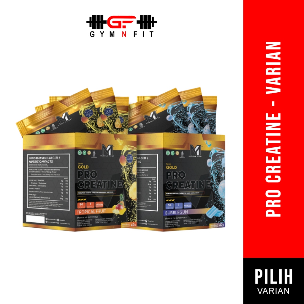 Jual Muscle First Pro Creatine Box - Penambah Massa Otot | Suplemen