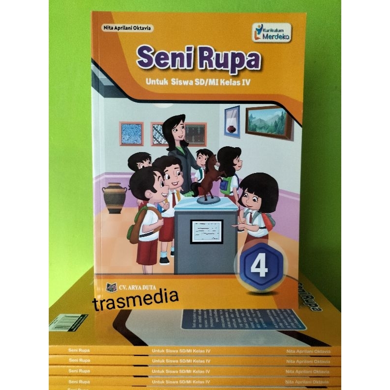 Jual Buku Seni Rupa SD Kelas 4 Kurikulum Merdeka Penerbit Aryaduta ...